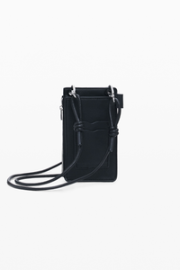 Desigual Leather Effect Phone Holder Wallet Black Pre-Order