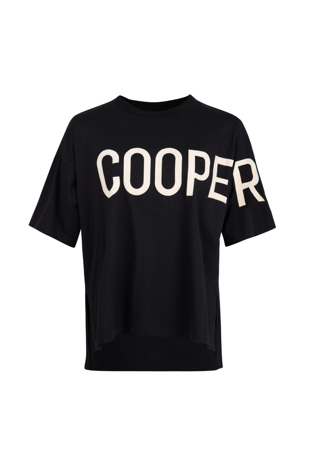 Cooper Left Hanging Tee Black
