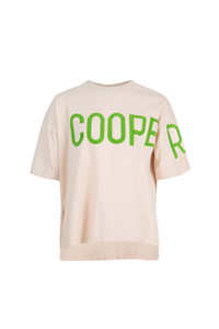 Cooper Left Hanging Tee Blush