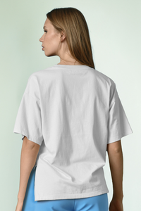 Cooper Left Hanging Tee White