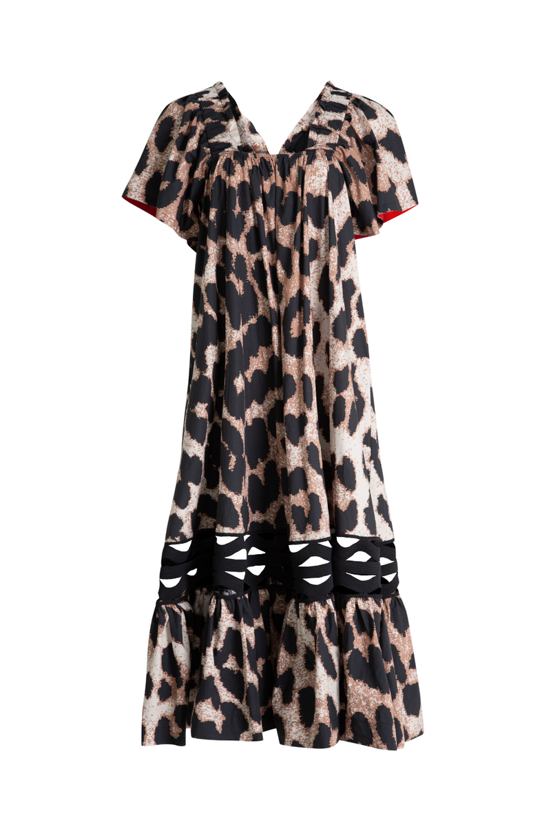 Trelise Cooper Lets Go To Gather Dress Leopard