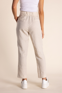 Two T's Linen 7/8 Pant Natural