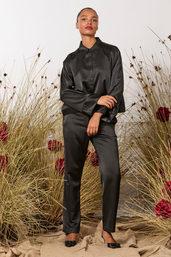 M.A.Dainty Lizette Shirt Black