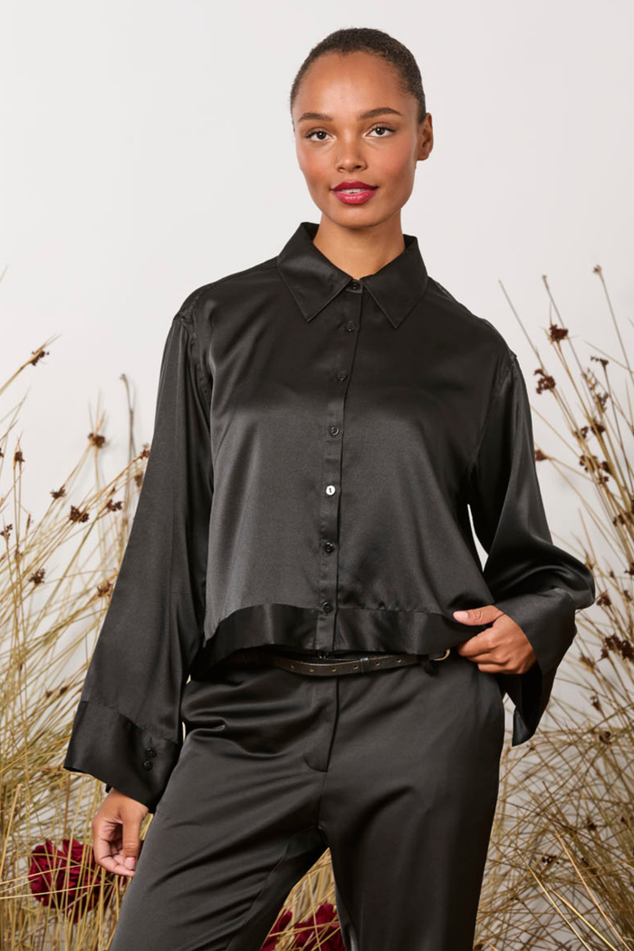 M.A.Dainty Lizette Shirt Black
