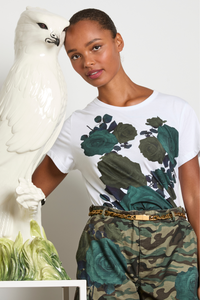 M.A.Dainty Lolly Tee White Rose