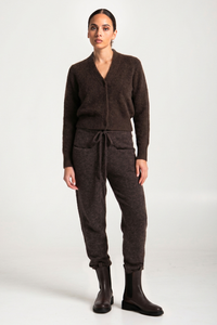 Lounge the Label Bosa Cardigan Espresso