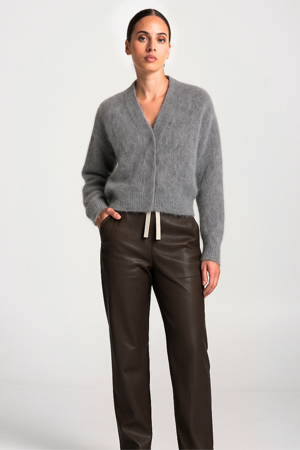 Lounge the Label Bosa Cardigan Heather