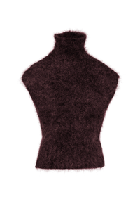 Lounge the Label Lerwick Knit Vest Merlot