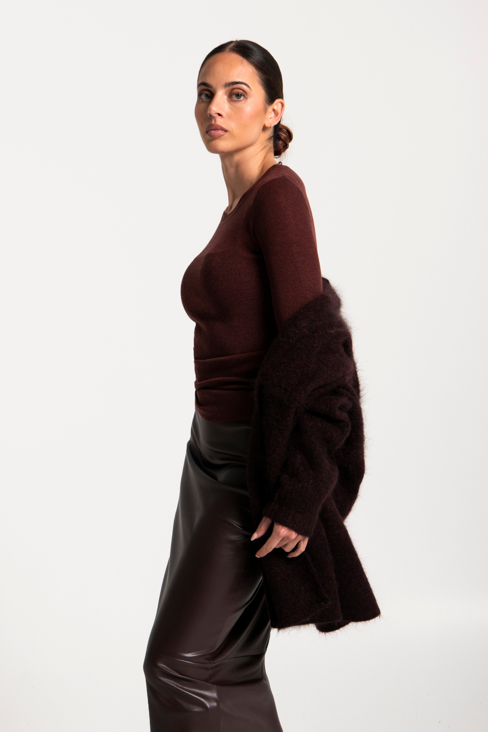 Lounge the Label Montana Knit Merlot