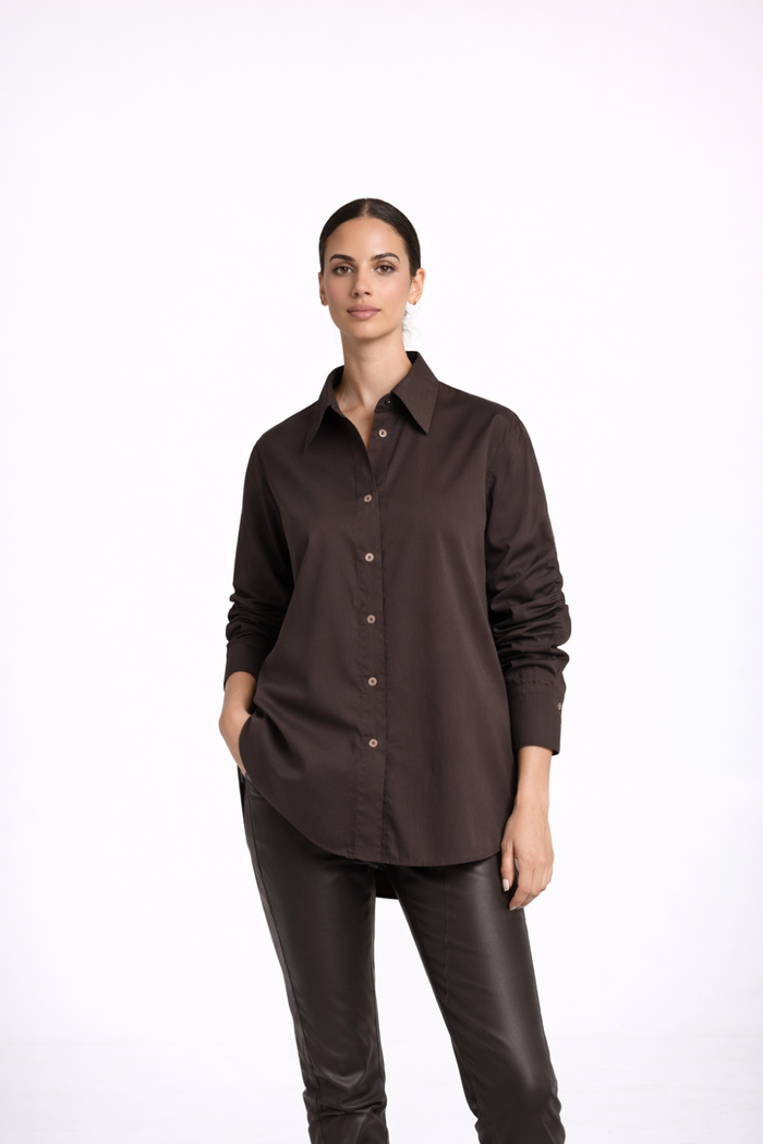 Lounge the Label Tellaro Shirt Espresso
