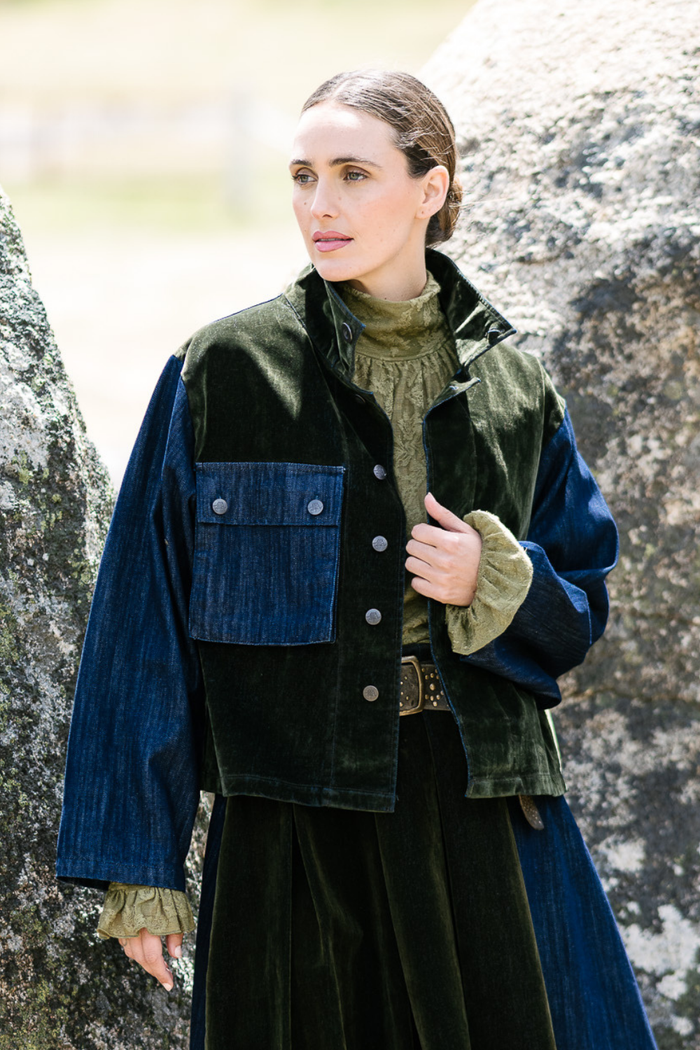 M.A.Dainty Barnett Jacket Moss