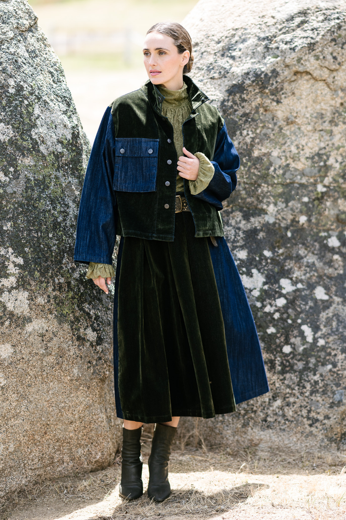 M.A.Dainty Barnett Jacket Moss