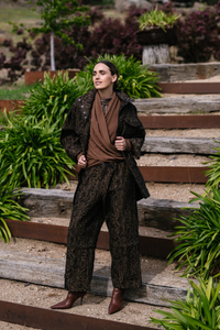 M.A. Dainty Croft Jacket Brown Snake