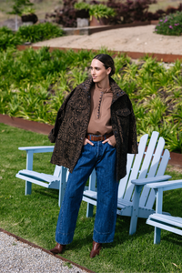 M.A. Dainty Croft Jacket Brown Snake