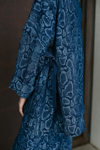 M.A. Dainty Croft Jacket Denim Snake