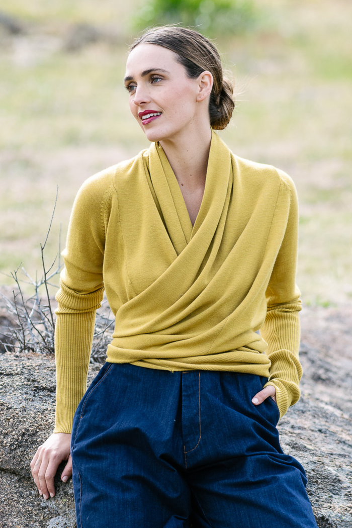 M.A.Dainty Soho Knit Mustard