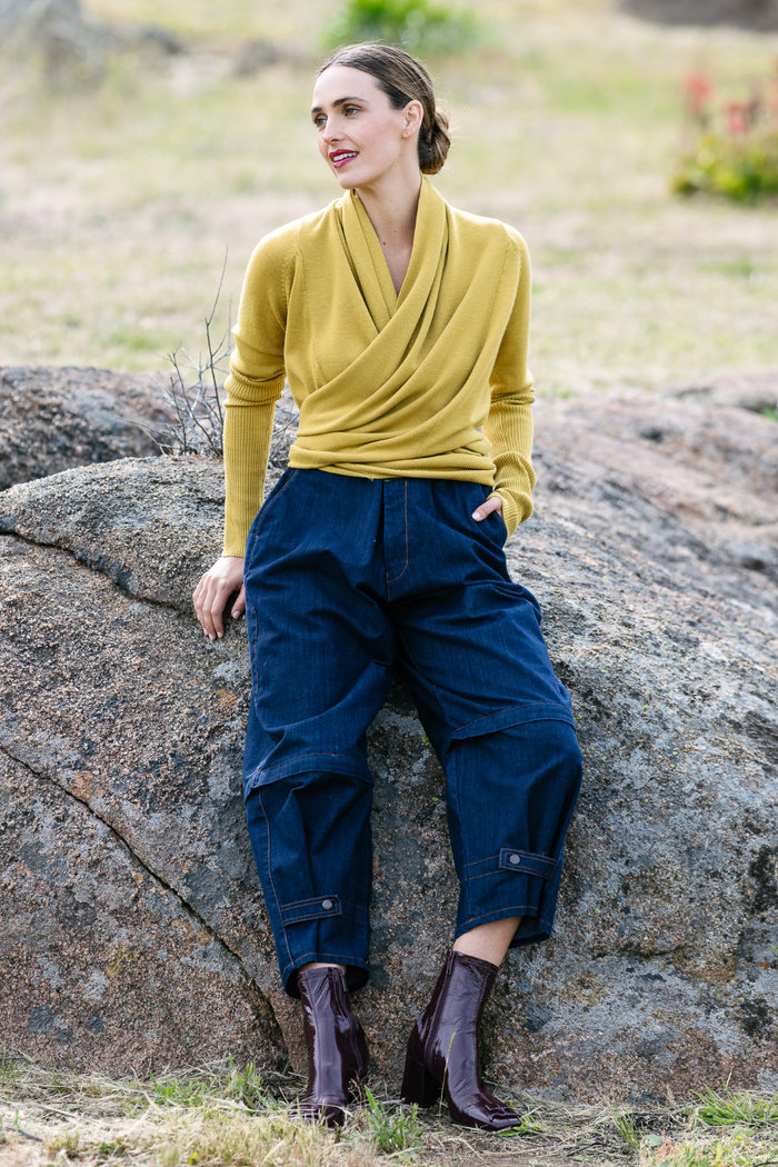 M.A.Dainty Soho Knit Mustard