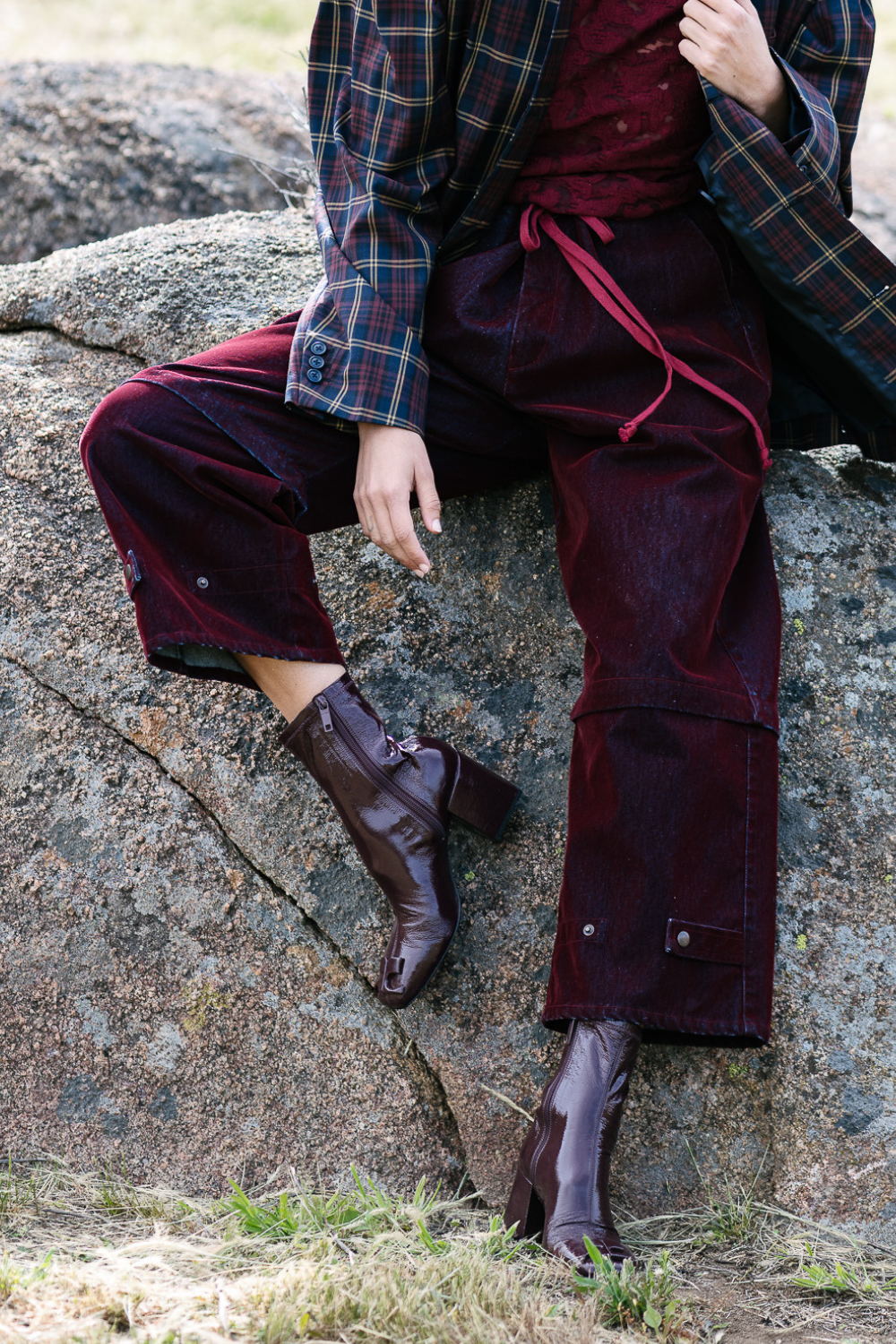 M.A.Dainty Trucker Pants Ketchup