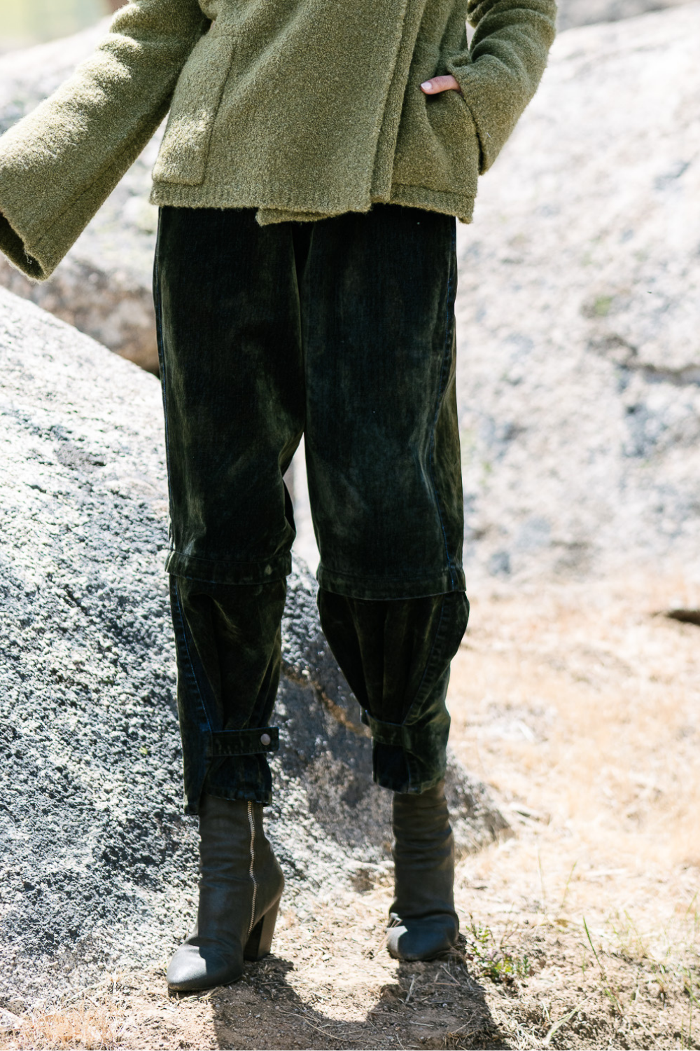 M.A.Dainty Trucker Pants Moss