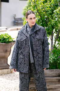 M.A. Dainty Croft Jacket Grey Snake