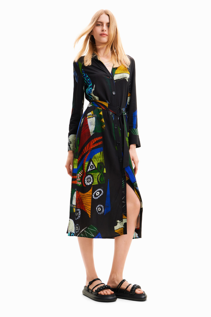 Desigual M.Christian Lacroix Midi Shirt Dress