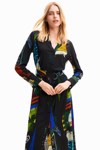 Desigual M.Christian Lacroix Midi Shirt Dress