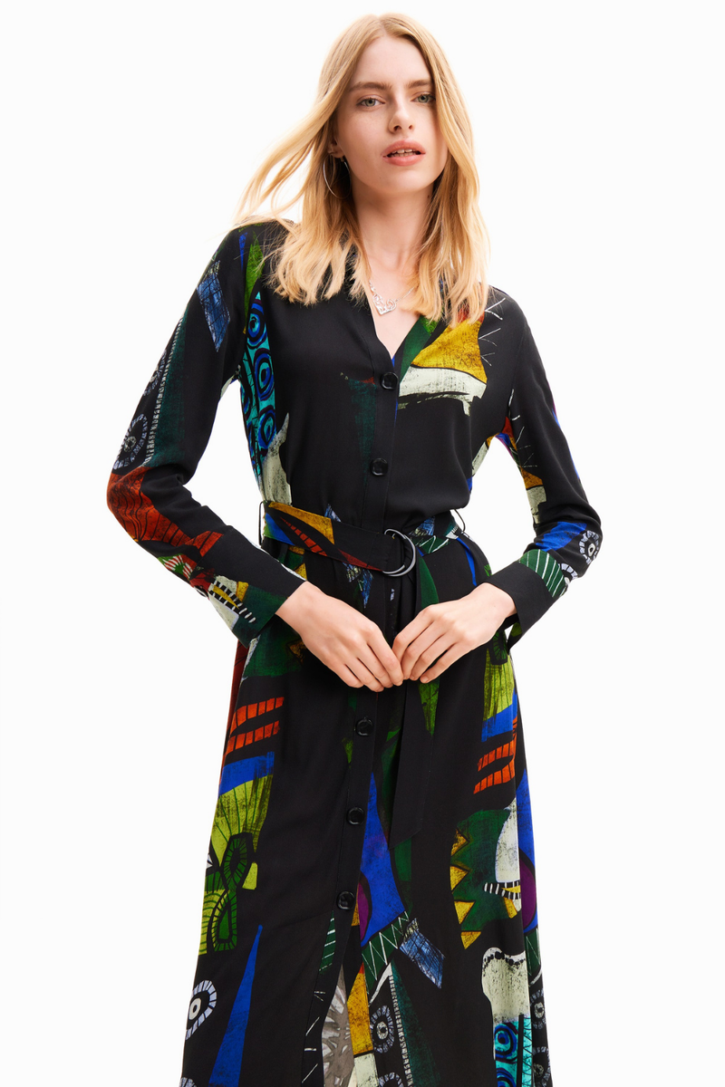 Desigual M.Christian Lacroix Midi Shirt Dress