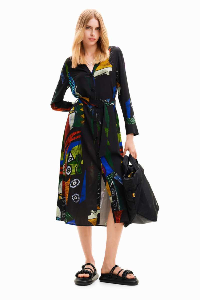 Desigual M.Christian Lacroix Midi Shirt Dress