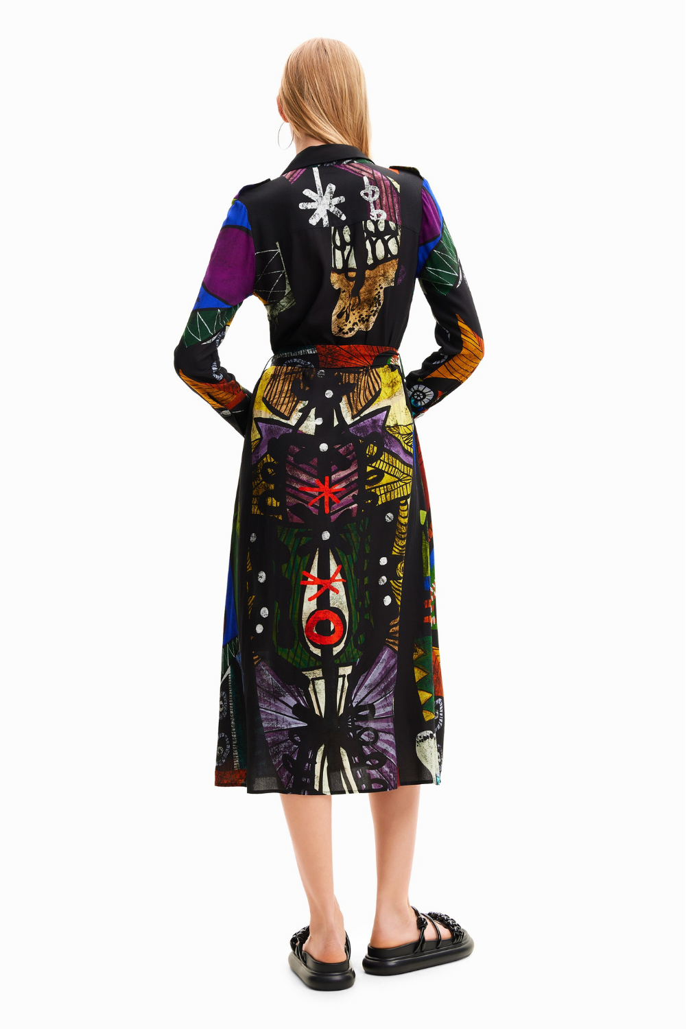 Desigual M.Christian Lacroix Midi Shirt Dress