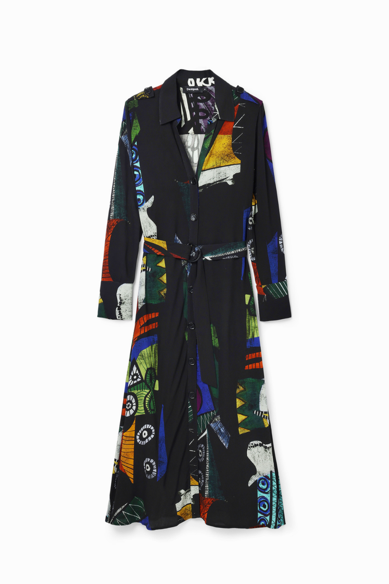 Desigual M.Christian Lacroix Midi Shirt Dress