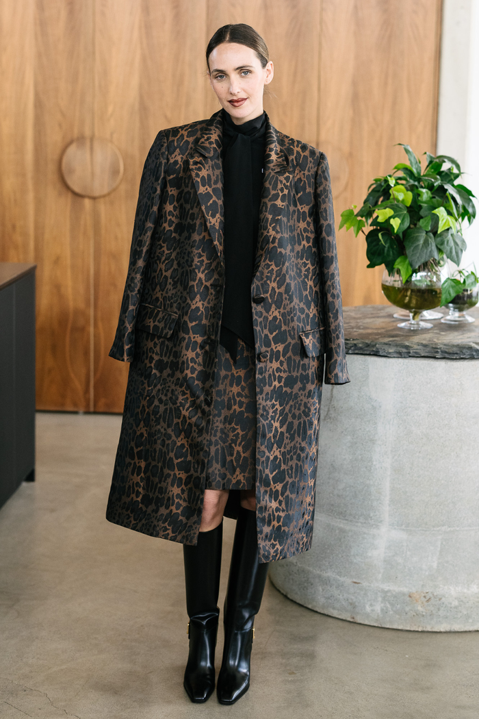 M.A.Dainty Bellhop Jacket Leopard