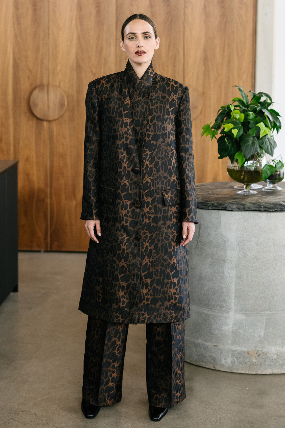 M.A.Dainty Bellhop Jacket Leopard