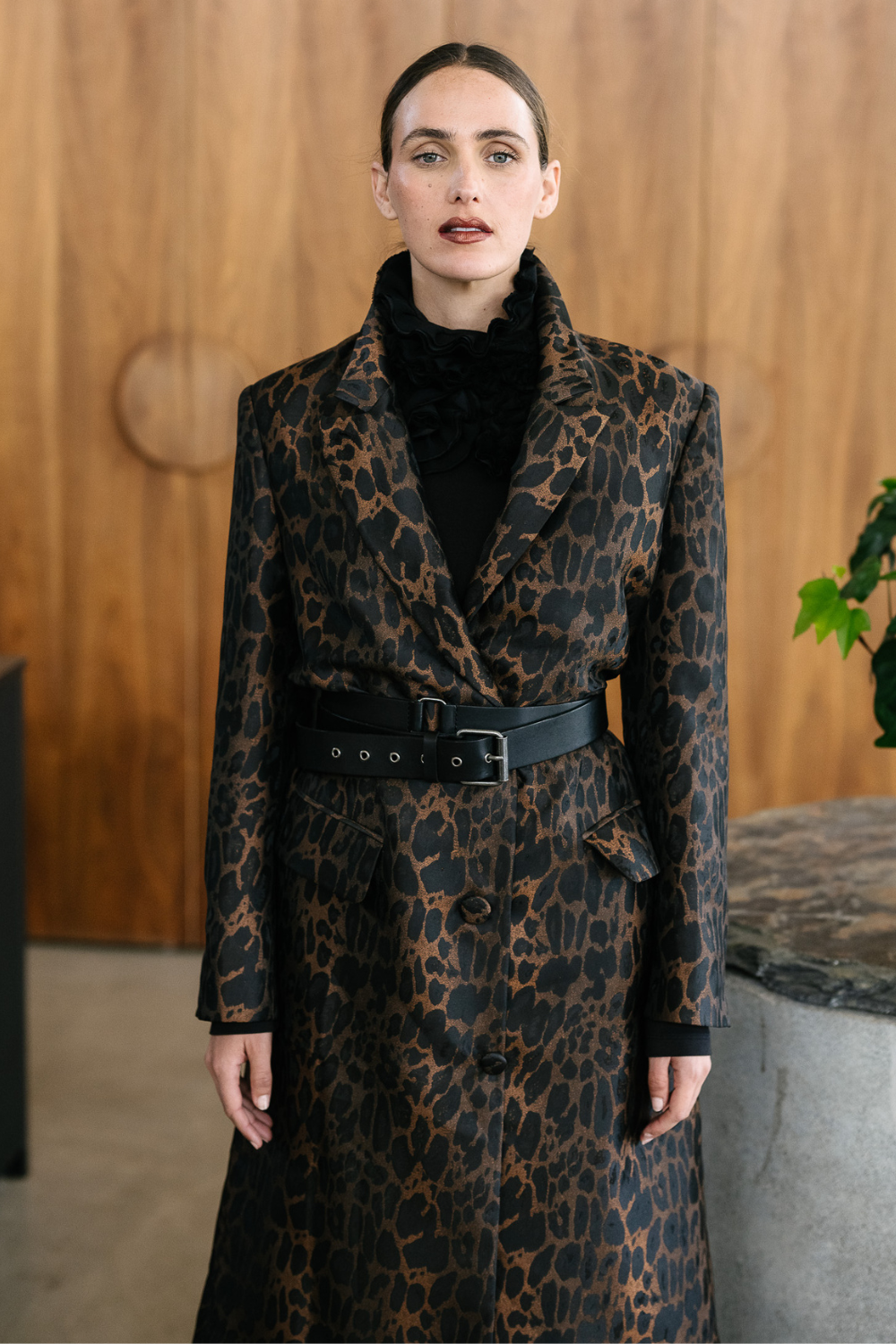 M.A.Dainty Bellhop Jacket Leopard