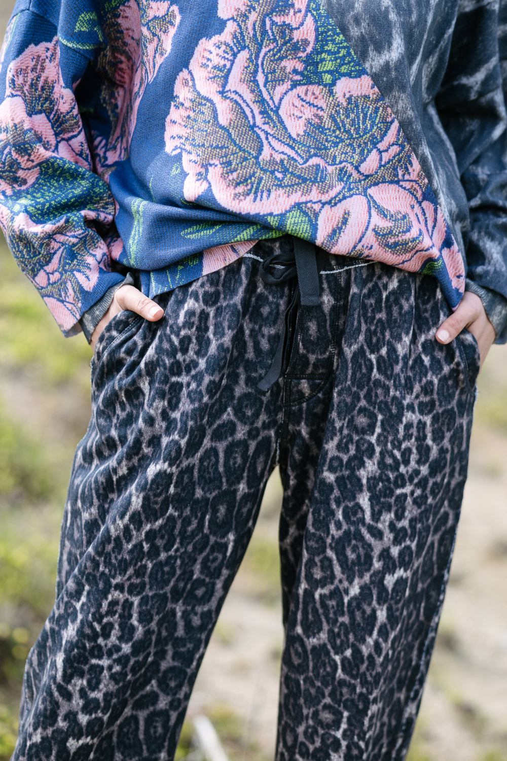 M.A. Dainty Gauge Pant Snow Leopard