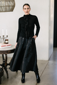 M.A.Dainty Lizzy Knit Black