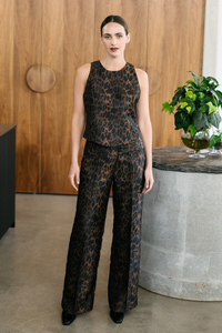 M.A.Dainty Pinot Pants Leopard