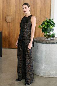 M.A.Dainty Pinot Pants Leopard