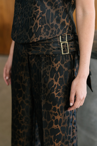 M.A.Dainty Pinot Pants Leopard
