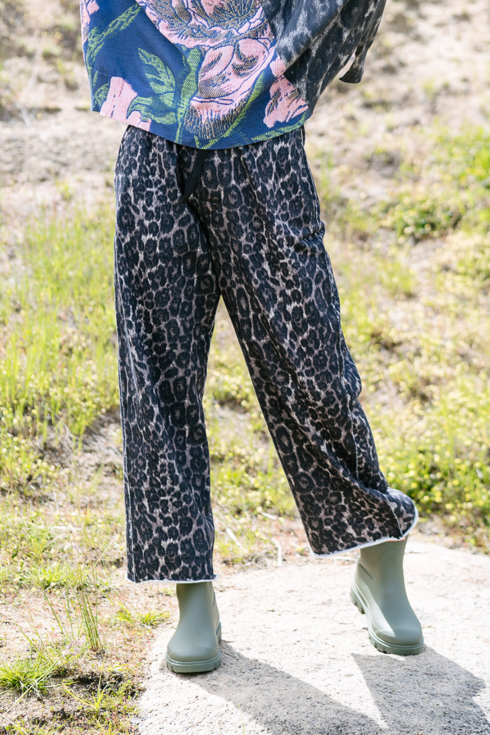 M.A. Dainty Gauge Pant Snow Leopard