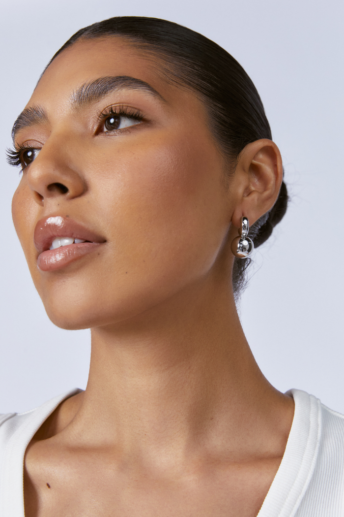 Zahar Mae Earrings Silver