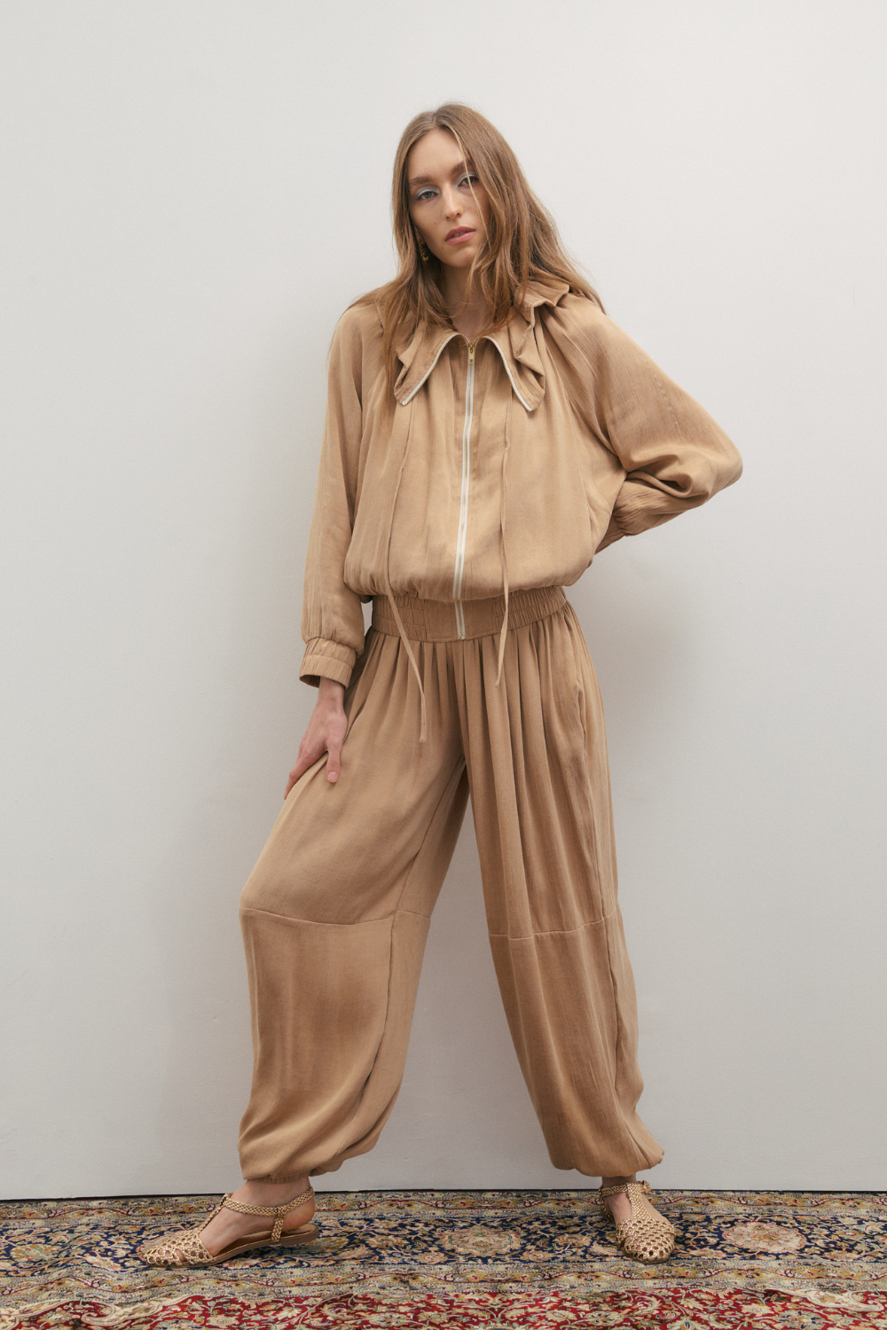 Maevarii Harem Pant Mocha Mousse