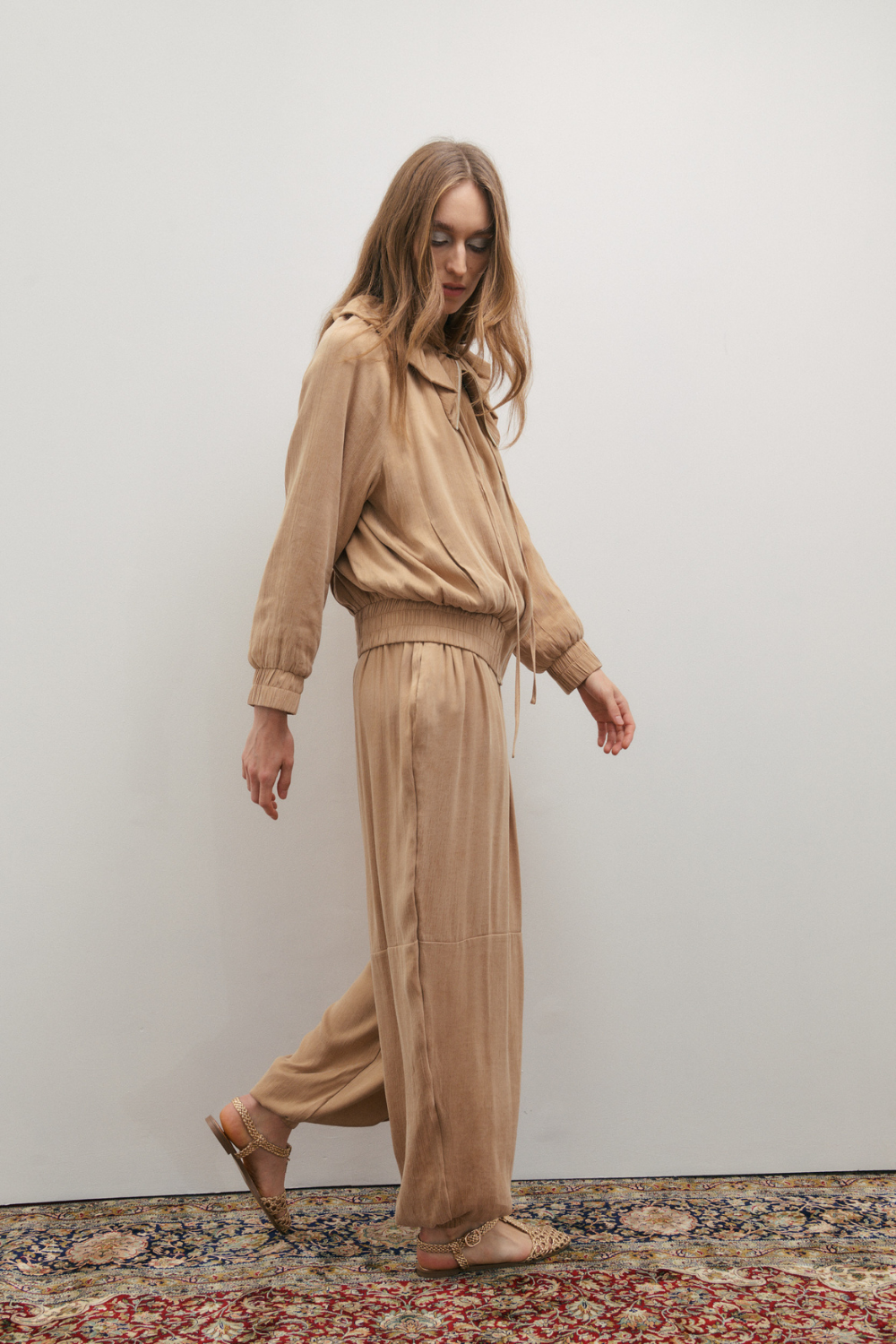 Maevarii Harem Pant Mocha Mousse