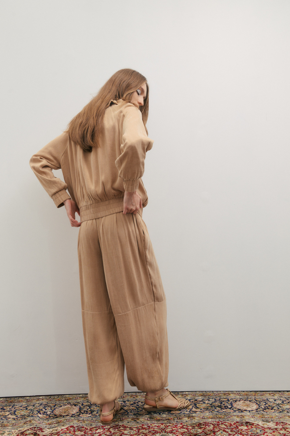 Maevarii Harem Pant Mocha Mousse