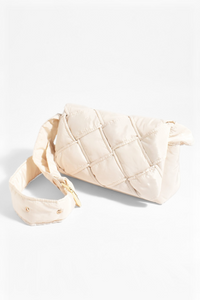 Adorne Martina Cross Body Bag Cream