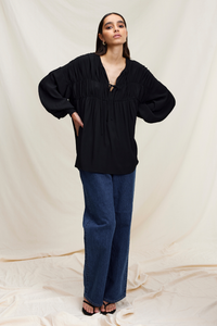 Kinney Mattia Top Black