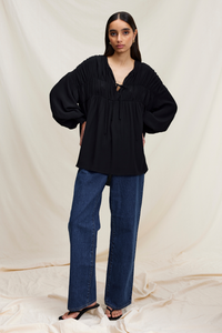 Kinney Mattia Top Black