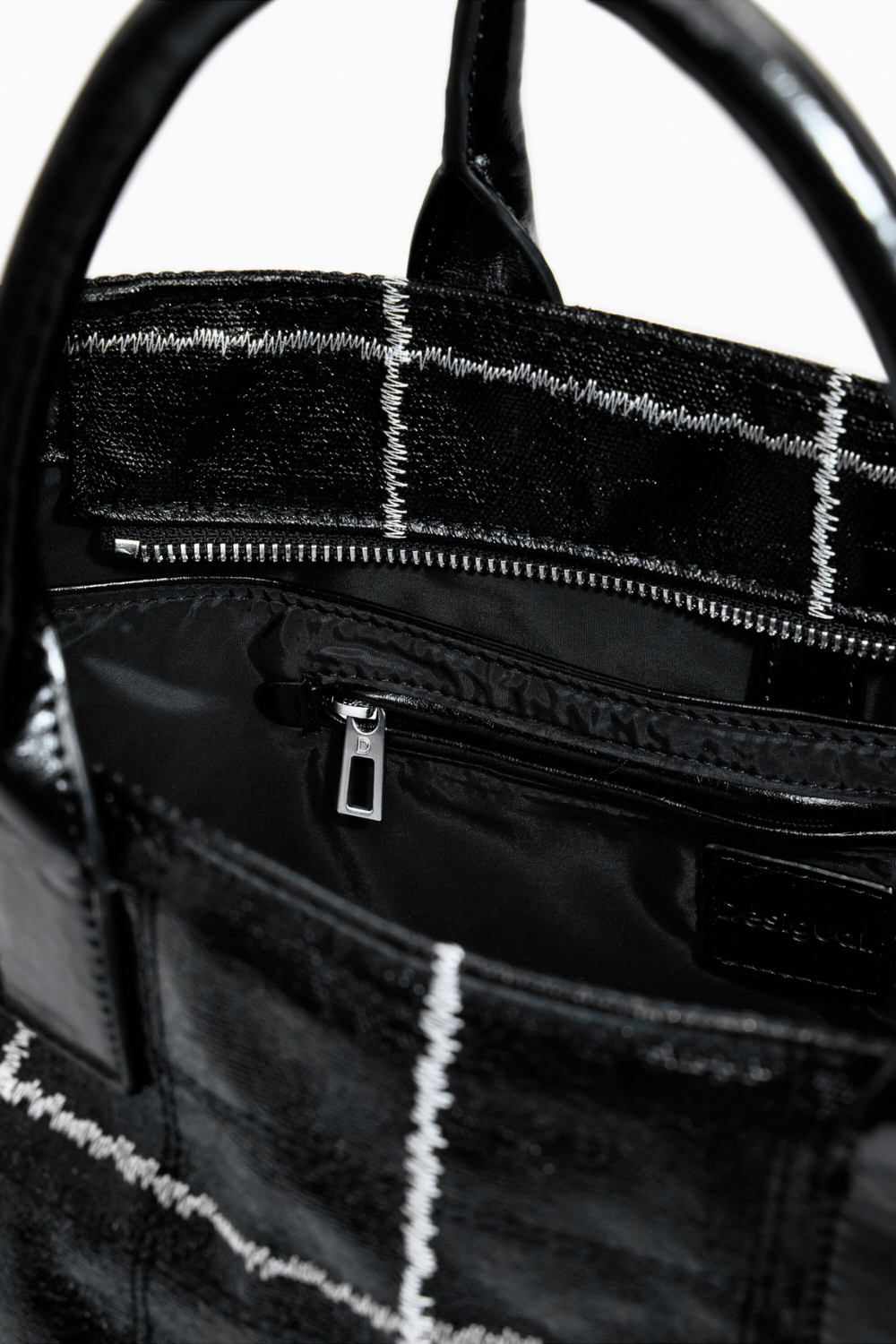 Desigual Medium Shiny Shopper Bag Pre-Order