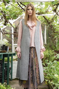 Trelise Cooper Meet Me In Paris Coat Grey Melange Pre-Order