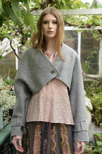 Trelise Cooper Meet Me In Paris Coat Grey Melange Pre-Order