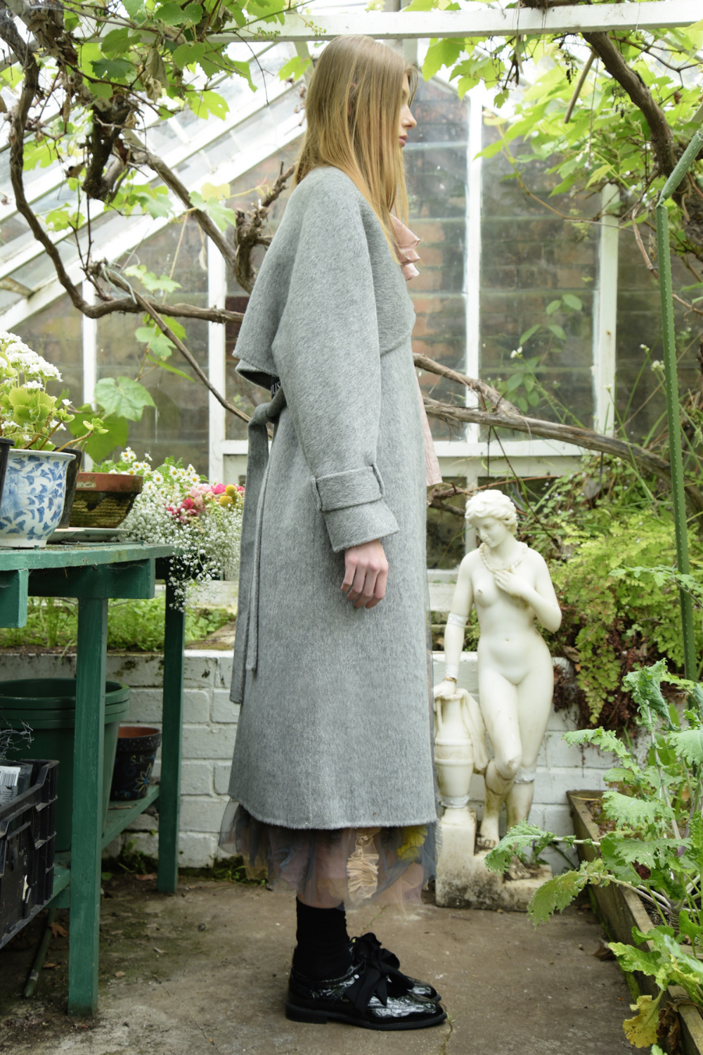 Trelise Cooper Meet Me In Paris Coat Grey Melange Pre-Order